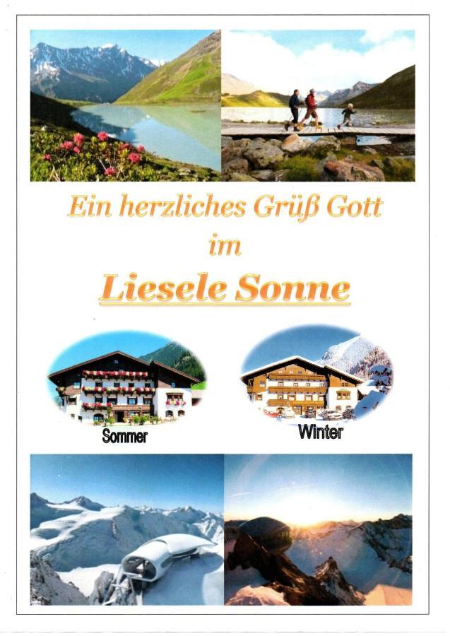 Hotel Restaurant Liesele Sonne Sankt Leonhard im Pitztal Exteriér fotografie